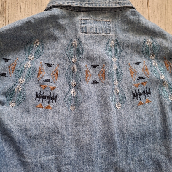 💋Ralph Lauren, Dwnim&Supply Limited-Edition Men's Blue Denim Shirt💋 - Picture 4 of 9